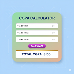 Free CGPA Calculator Online